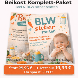 das Beikost Komplettpaket – Brei und BLW sicher und entspannt starten