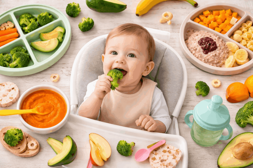 Der große Beikost-Fahrplan: Monat für Monat erklärt Der große Beikost-Fahrplan: Monat für Monat erklärt