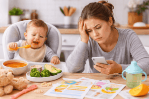 Der große Beikost-Fahrplan: Monat für Monat erklärt Typische Sorgen beim Beikost Fahrplan