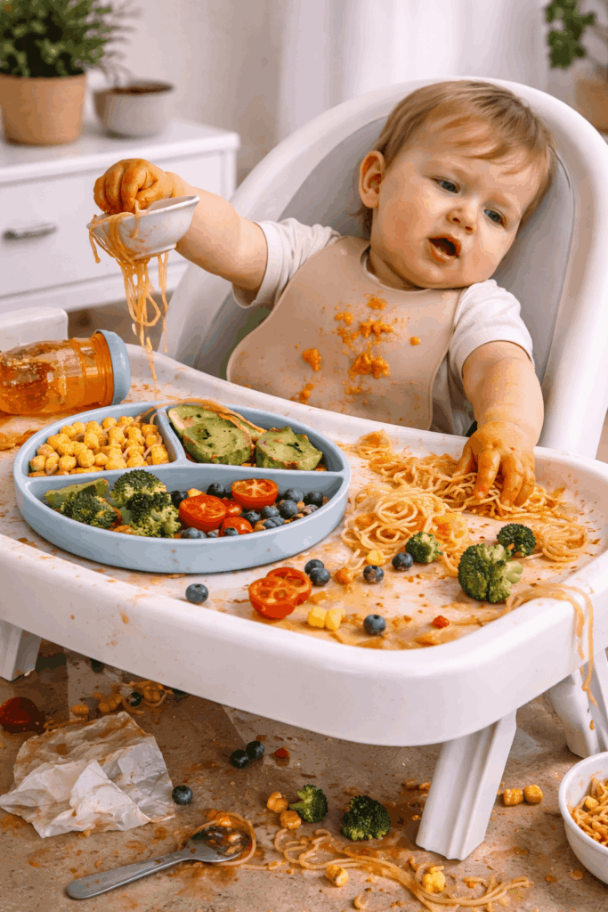 Chaos am Tisch? 7 Tricks für mehr Ruhe bei der Beikost