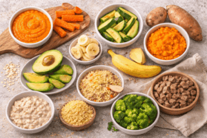 10 sichere erste Lebensmittel