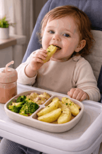 Darf mein Baby Kartoffeln essen