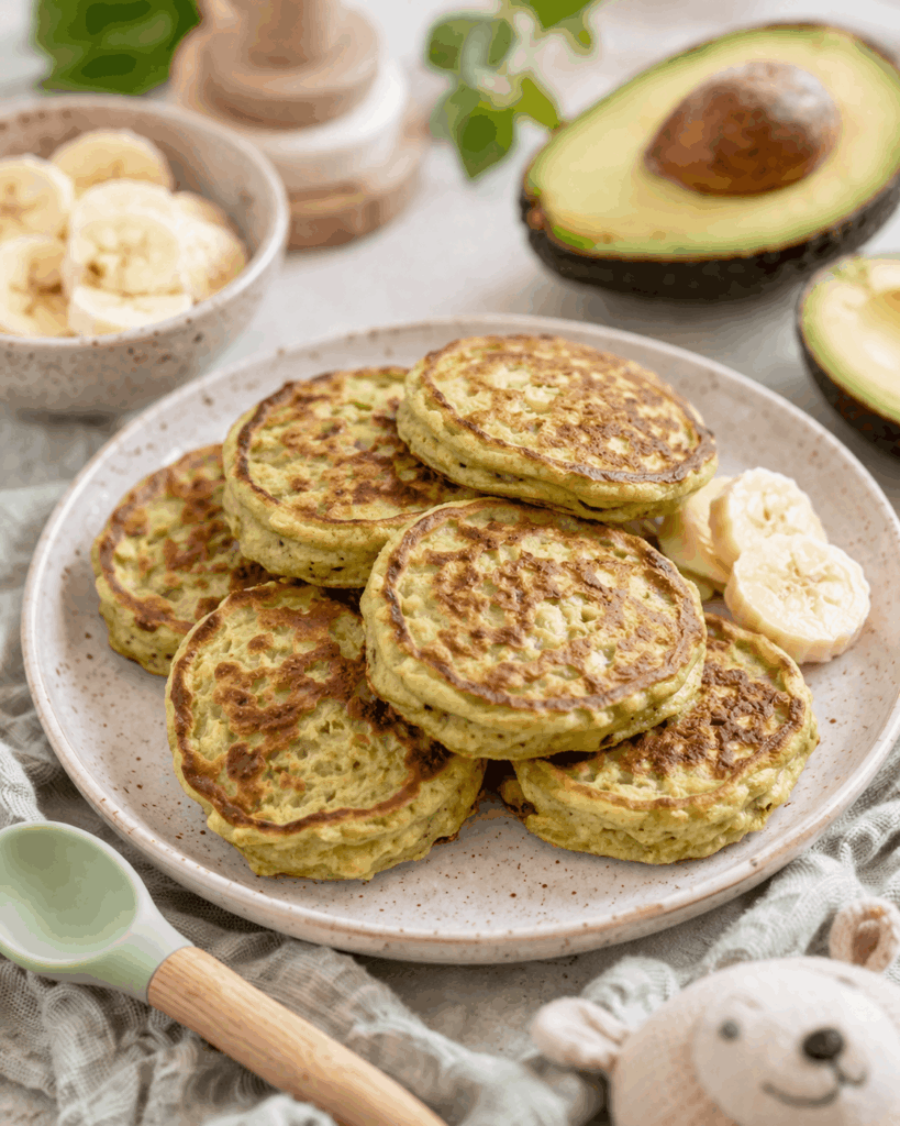 Baby Avocado Pancakes
