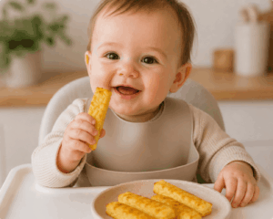 Kartoffel-Ei-Sticks für Babys – weich, sättigend & perfekt für kleine Hände Kartoffel Ei Sticks Baby